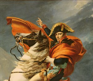 Napoleon Crossing the Alps on 20th May 1800 (detail)